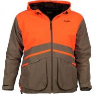 Gamehide Flusher Upland Rain Jacket Tan/Orange Large - URJTOLG