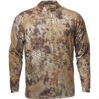 Kryptek Valhalla 2 Long Sleeve Zip Shirt Highlander X-Large - 18VALLSZH6