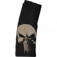 Black Rain Ordnance Lasered AR15 Magazine Punisher without Flag 30 rd. - BRO-MAG30-PUNISHW/OF Black Rain Ordnance Lasered AR15 Magazine Punisher without Flag 30 rd. - BRO-MAG30-PUNISHW/OF
