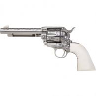 Pietta 1873 The US Grant Revolver .45 LC 4.75 in. Nickel Engraved Ultra Ivor - GW45USG434NMUI Pietta 1873 The US Grant Revolver .45 LC 4.75 in. Nickel Engraved Ultra Ivor - GW45USG434NMUI