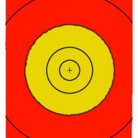 Saunders Tag Replacement Spots 29 cm. Red/Yellow For 122 cm. Four Color Fac - 1571K