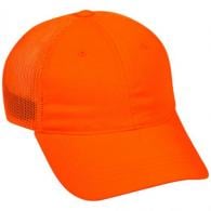 Outdoor Cap Mesh Back Low Profile Hat Blaze Orange - CGW-175M