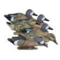 Higdon Outdoors Standard Blue Wing Teal Foam Filled 6pk