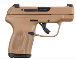 Ruger LCP MAX .380 ACP 2.8" Dark Earth Cerakote 10+1 - 13717 Ruger LCP MAX .380 ACP 2.8" Dark Earth Cerakote 10+1 - 13717