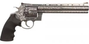 Colt Anaconda .44 Magnum, 8" Engraved Stainless Revolver