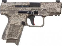 Canik Elite SubCompact 9mm Damascus Tungsten Finish 15+1 - HG561DBRN Canik Elite SubCompact 9mm Damascus Tungsten Finish 15+1 - HG561DBRN