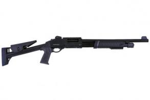 Dickinson Tac-4 Tactical 12ga Shotgun 18.5" Barrel, Ghost Ring Sights, 5+1 - TAC4ST