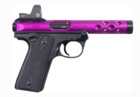 Ruger Mark IV 22/45 22LR Limited Edition Purple Anodizied, Riton Red Dot - 43947 Ruger Mark IV 22/45 22LR Limited Edition Purple Anodizied, Riton Red Dot - 43947