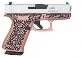 Glock G43X 9mm 3.41'' 10-Rd Semi-Auto Pistol The Rose - ACG57070 Glock G43X 9mm 3.41'' 10-Rd Semi-Auto Pistol The Rose - ACG57070