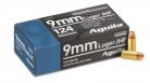 Main product image for Aguila Ammo 9MM JHP 124 GR 50RD BOX