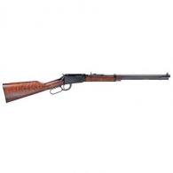 HENRY TVL FRONTIER LEVER ACTION RIFLE RIL .17 HMR 20 IN OCT BBL Laser Grips LOOP BLUE/ WALNUT 11 Round - H001