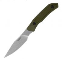 Kershaw Deschutes Caper Fixed Knife 3.3" Clip Point D2 Blade Steel - 1882