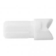 Easton 9mm Crossbow Nock Flat Back White 36 pk. - 429817