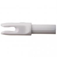 Victory 3DHV/RIP Press Fit Nock White 12 pk. - ACN204WH-12