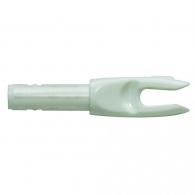 Easton 4mm G Nocks White Large Groove 12 pk. - 970324