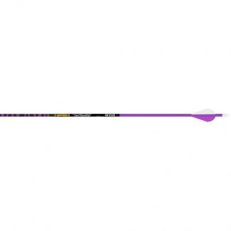 Gold Tip Ted Nugent Arrows Purple 500 Raptor Vanes 6 pk. - TNPU500A26