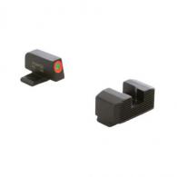 AmeriGlo Protector Night Sights Green Front / Serrated Rear for Springfield Hellcat OSP - SA-434 AmeriGlo Protector Night Sights Green Front / Serrated Rear for Springfield Hellcat OSP - SA-434