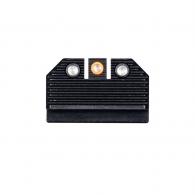 Night Fision Optics Ready Stealth Night Sight Set Orange Front Black Rear for Glock 43x MOS Night Fision Optics Ready Stealth Night Sight Set Orange Front Black Rear for Glock 43x MOS