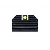 Night Fision For Glock 43x MOS Optics Ready Stealth Night Sight Set Yellow Front Black Back - GLK-003-290-297-YGZX