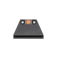 Night Fision Suppressor Height Night Sight Set Orange Front Black Back for Glock - GLK-004-003-OGZG