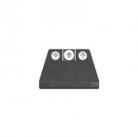 Night Fision Suppressor Height Night Sight Set White Front White Back for Sig Sauer