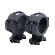 ZRO Delta 30MM Stealthcut Rings 1.25" Black ZRO Delta 30MM Stealthcut Rings 1.25" Black