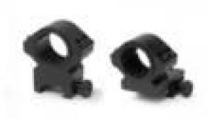 Pair steel mounting rings w/quick release lever for 1 IN. r