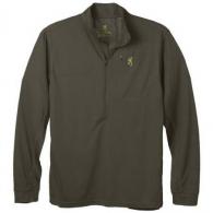 Browning Early Season 3/4 Zip Shirt Major Brown Small