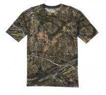 Browning Wasatch Short Sleeve T-Shirt Mossy Oak DNA L