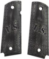 Govt. Model Aluminum - 1911 U.S. Grey Distressed Grip Govt. Model Aluminum - 1911 U.S. Grey Distressed Grip