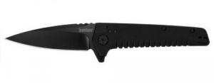 Kershaw Fatback Knife with SpeedSafe & Black-Oxide Coating - 3.5" Blade - 1935 Kershaw Fatback Knife with SpeedSafe & Black-Oxide Coating - 3.5" Blade - 1935