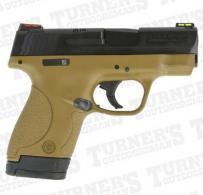 Smith & Wesson CSX Thumb Safety Black 9mm 3.1in 10/12rnd-FDE Frame