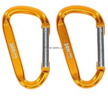 Ultimate Survival Carabiner 8cm 2-pk PDQ 12-ct Assorted