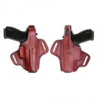 Tagua Gunleather Thumb Break Belt Holster for Glock 19/23/32/38 Brown Right Hand - BH1-312 Tagua Gunleather Thumb Break Belt Holster for Glock 19/23/32/38 Brown Right Hand - BH1-312