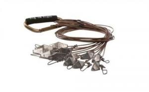 Rig 'Em Right Xtreme Coated Cable Decoy Anchors 54" 6oz 12/ct - 001-54-TXC