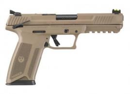 Ruger 57 5.7x28MM 4.94"" BBL 20-1-FLAT DARK EARTH-FULL GUN - 16401FDE