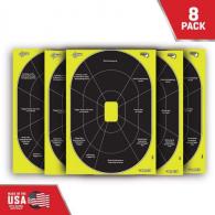 Allen EZ Aim Splash Reactive Target 12.5"x18.25" Handgun Trainer 30 per Pad