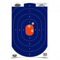 DIRTY BIRD12" X 18" BLUE/ORANGE OVAL SILHOUETTE TARGET - 50-
