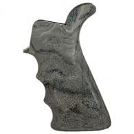 Hogue AR-15/M-16 Rubber Beavertail Grip with Finger Grooves-Ghillie Green Hogue AR-15/M-16 Rubber Beavertail Grip with Finger Grooves-Ghillie Green
