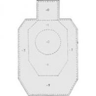 Speedwell Official IDPA Targets Paper Target 100/Pack - IDPA P