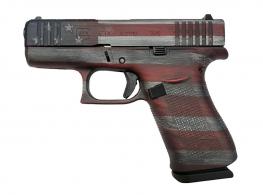 GLOCK 43X 9MM USA FLAG 10RD - UX4350204USA GLOCK 43X 9MM USA FLAG 10RD - UX4350204USA