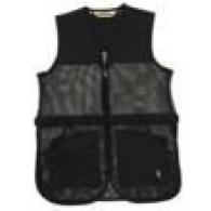 245M DUAL PAD MESH SHOTGUN VEST Black  2X