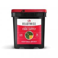 120 Serving Freeze Dried Vegetable and Gourmet Flavored Sauc