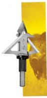 SIK 3-Blade Mechanical F3CB Crossbow Broadhead - Silver and Black - ABH103F3CB