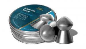 H&N Baracuda Match Lead Pellets .22 cal. 5.51 mm head-size- 200 Pack - 92285510003