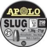 Apolo Slug 21gr 5.5mm .22 Caliber 250rd