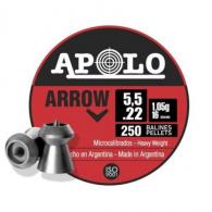 Hatsan Apolo Arrow Air Rifle Pellets 22 Cal 16 gr 250/ct - E19941 Hatsan Apolo Arrow Air Rifle Pellets 22 Cal 16 gr 250/ct - E19941