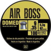 Apolo Air Boss Domed 82gr 9mm .35 Caliber 100rd Apolo Air Boss Domed 82gr 9mm .35 Caliber 100rd