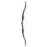 October Mountain Night Ridge ILF Recurve Bow Black 60 in. 35 lbs. Right Hand - OMP1776035