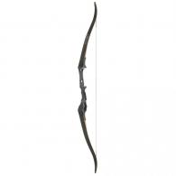 October Mountain Ascent Recurve Bow Black 58 in. 50 lbs. Right Hand - OMP81234